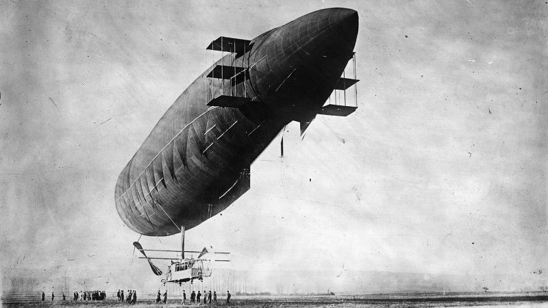 Illustration for article titled La era de los dirigibles: así fue el inicio de la aviación